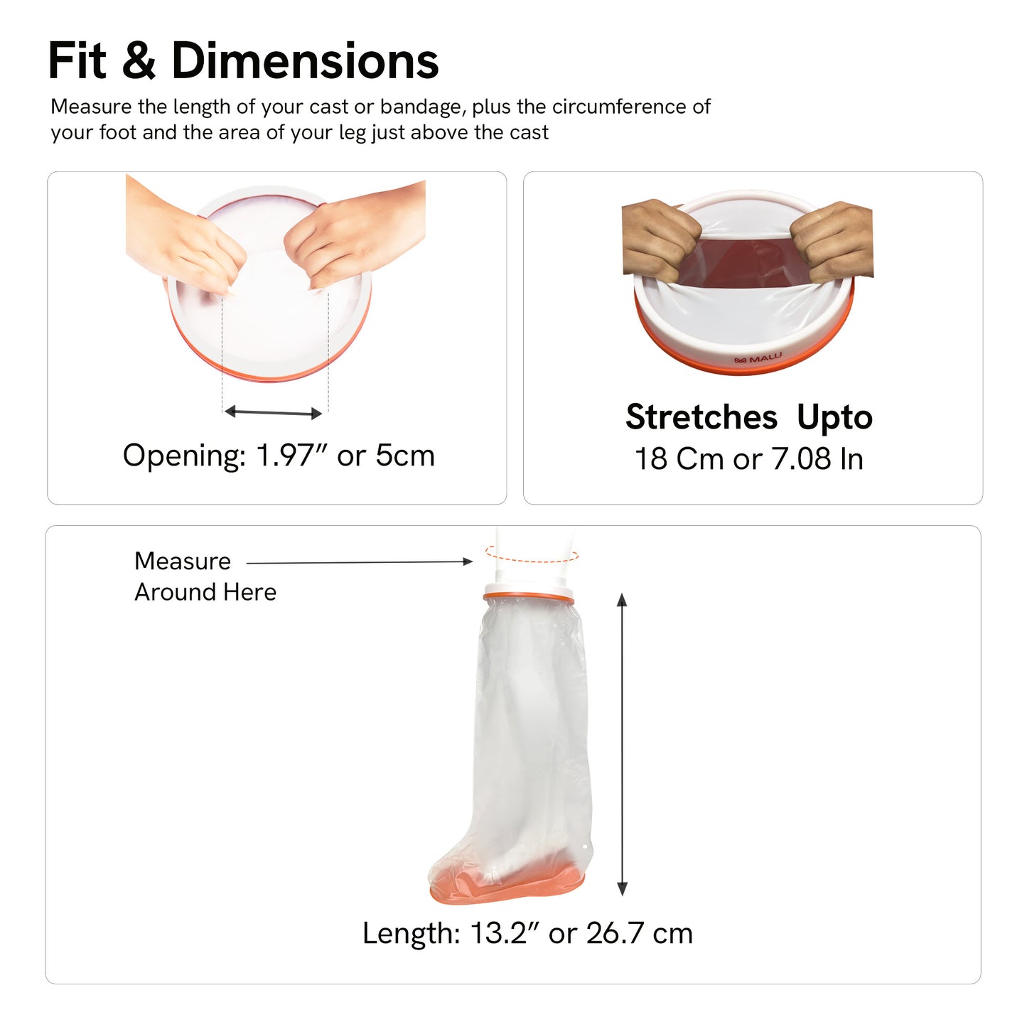Universal Shield - Adult Leg Antislip