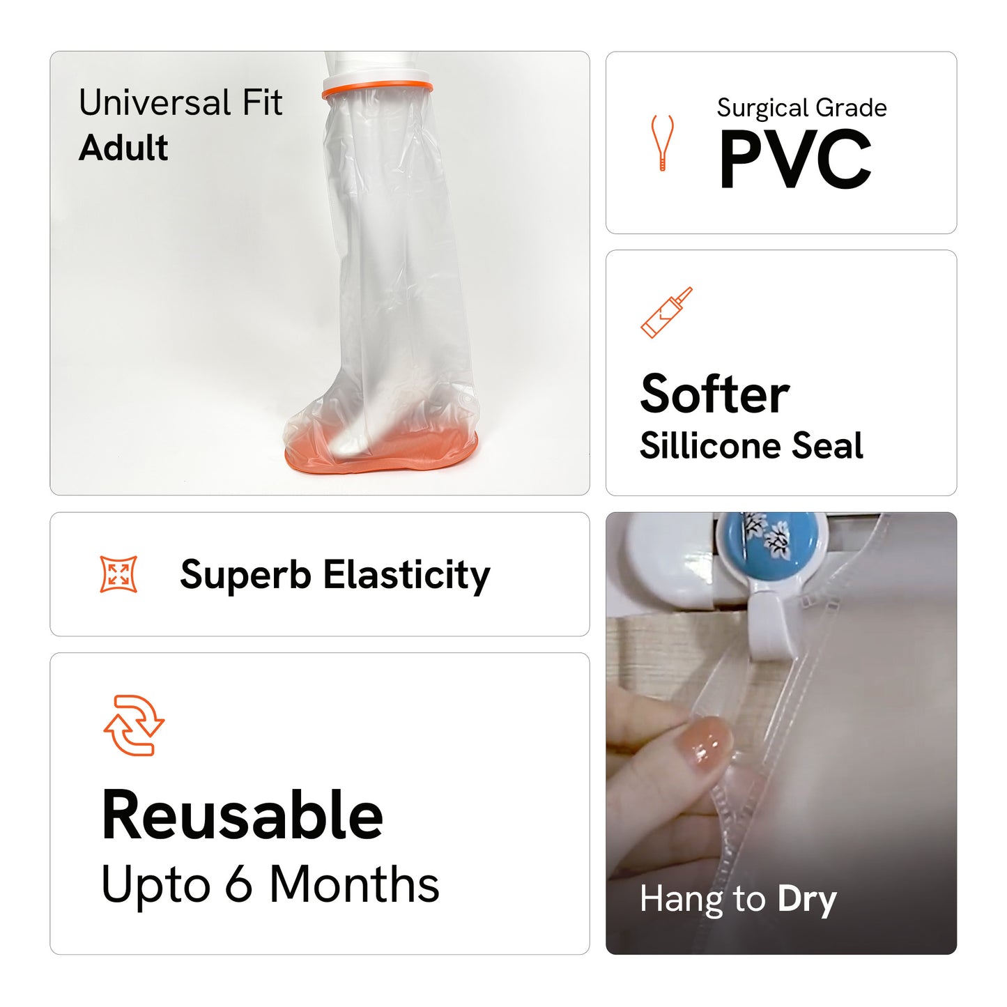 Universal Shield - Adult Leg Antislip