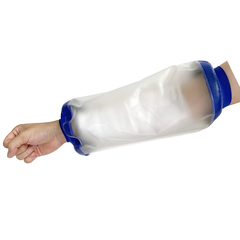 What additional measures can I take to keep my cast dry besides using a cover?