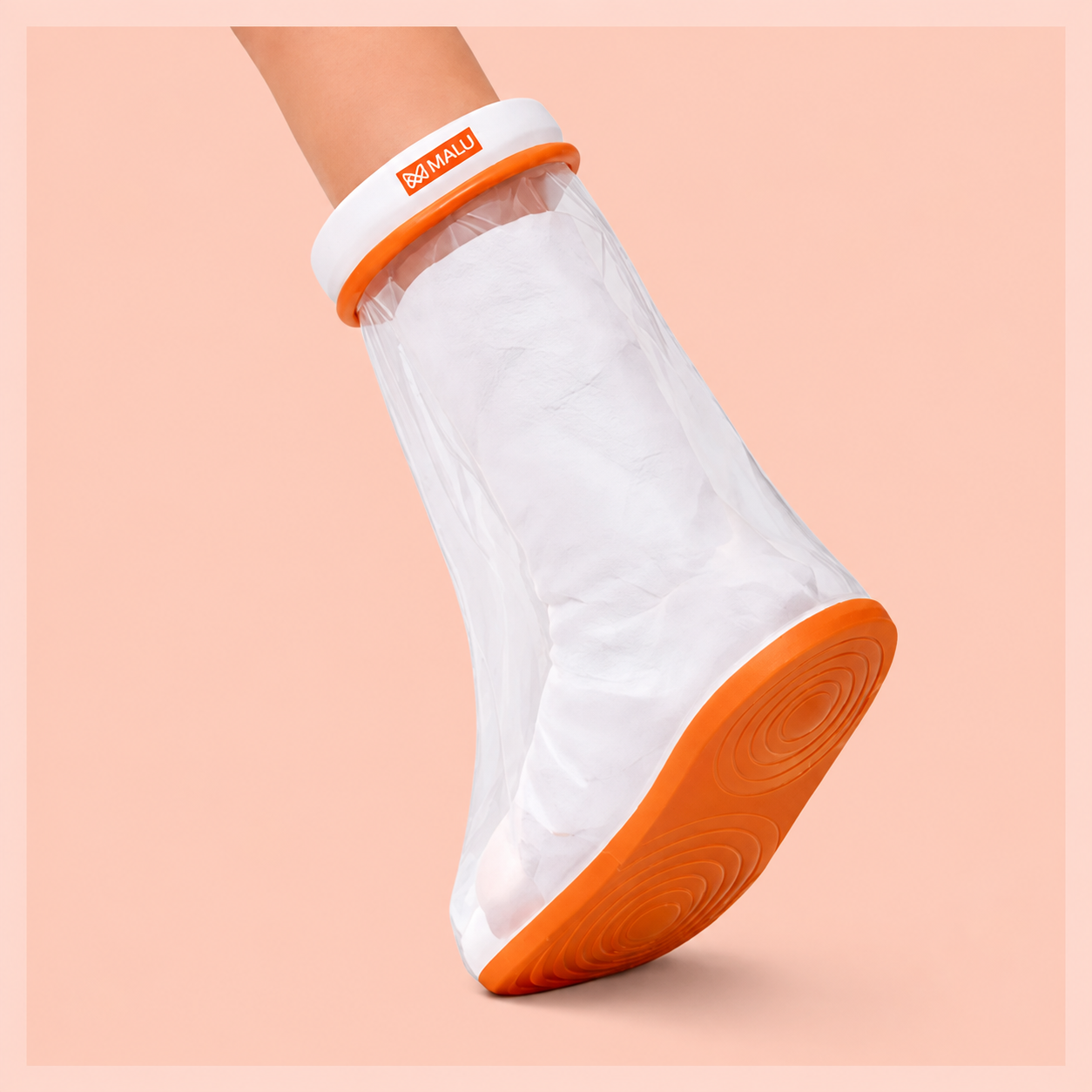 Are there specific waterproof coverings available for casts and bandages?