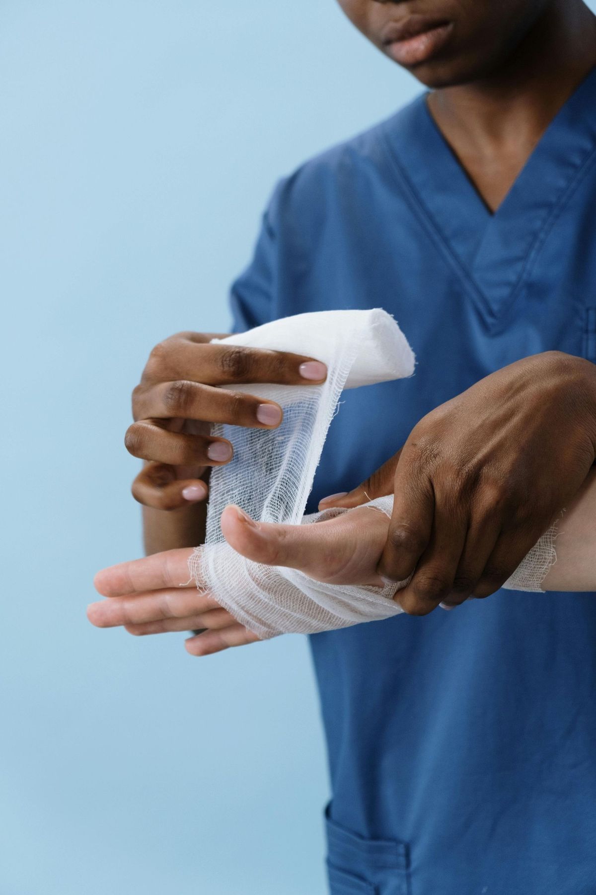 What should I do if my cast or bandage does get wet?