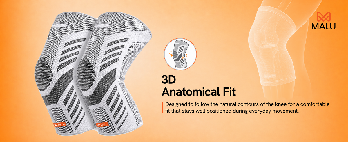 Knee Cap 3D (Grey)