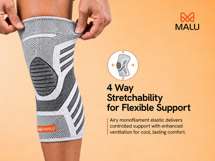 Knee Cap 3D (Grey)