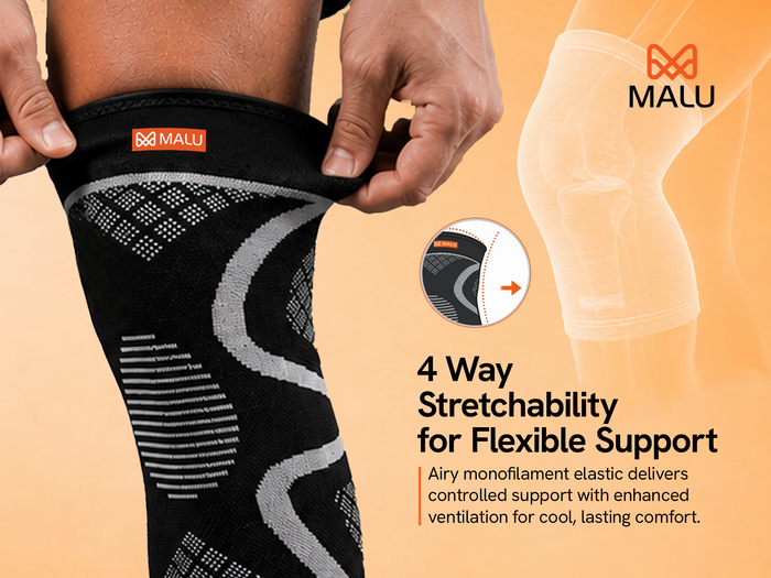 Knee Cap 3D (Black)