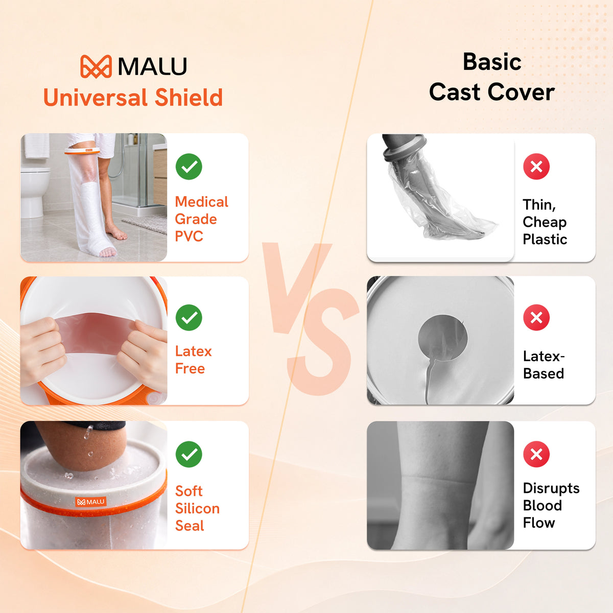 Cast Cover - Adult Leg