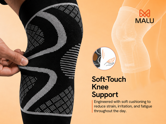 Knee Cap 3D (Black)