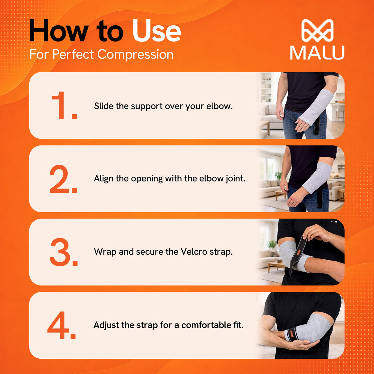 Elbow Support with Strap
