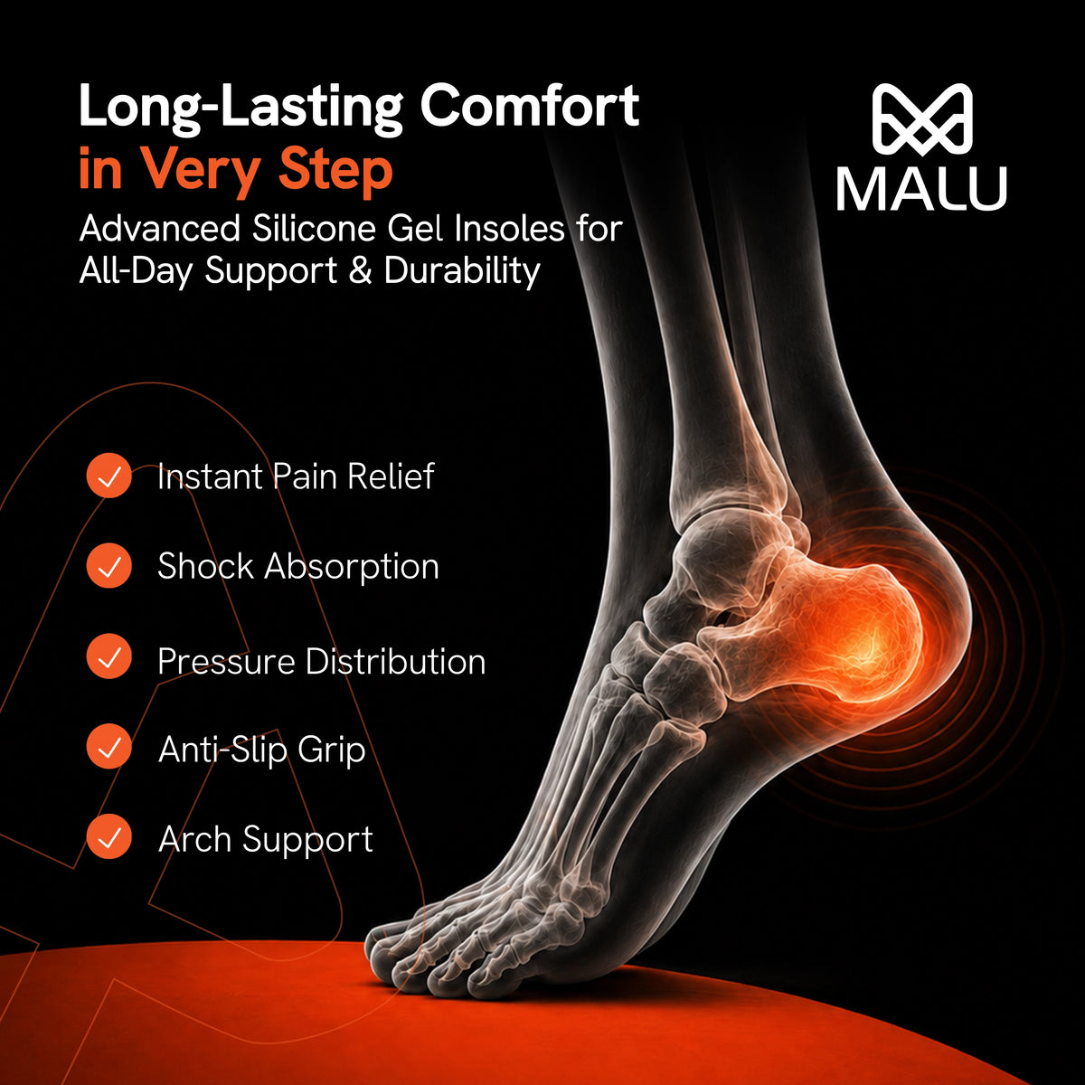 Silicon Gel Insole