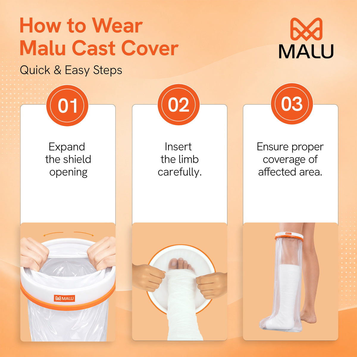 Cast Cover - Adult Leg
