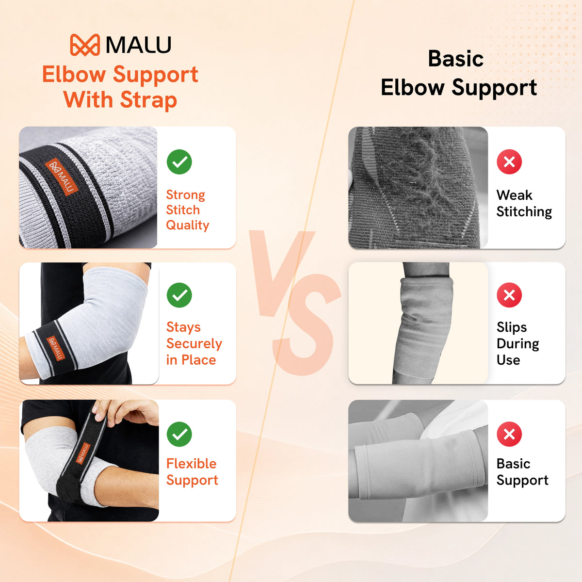 Elbow Support with Strap
