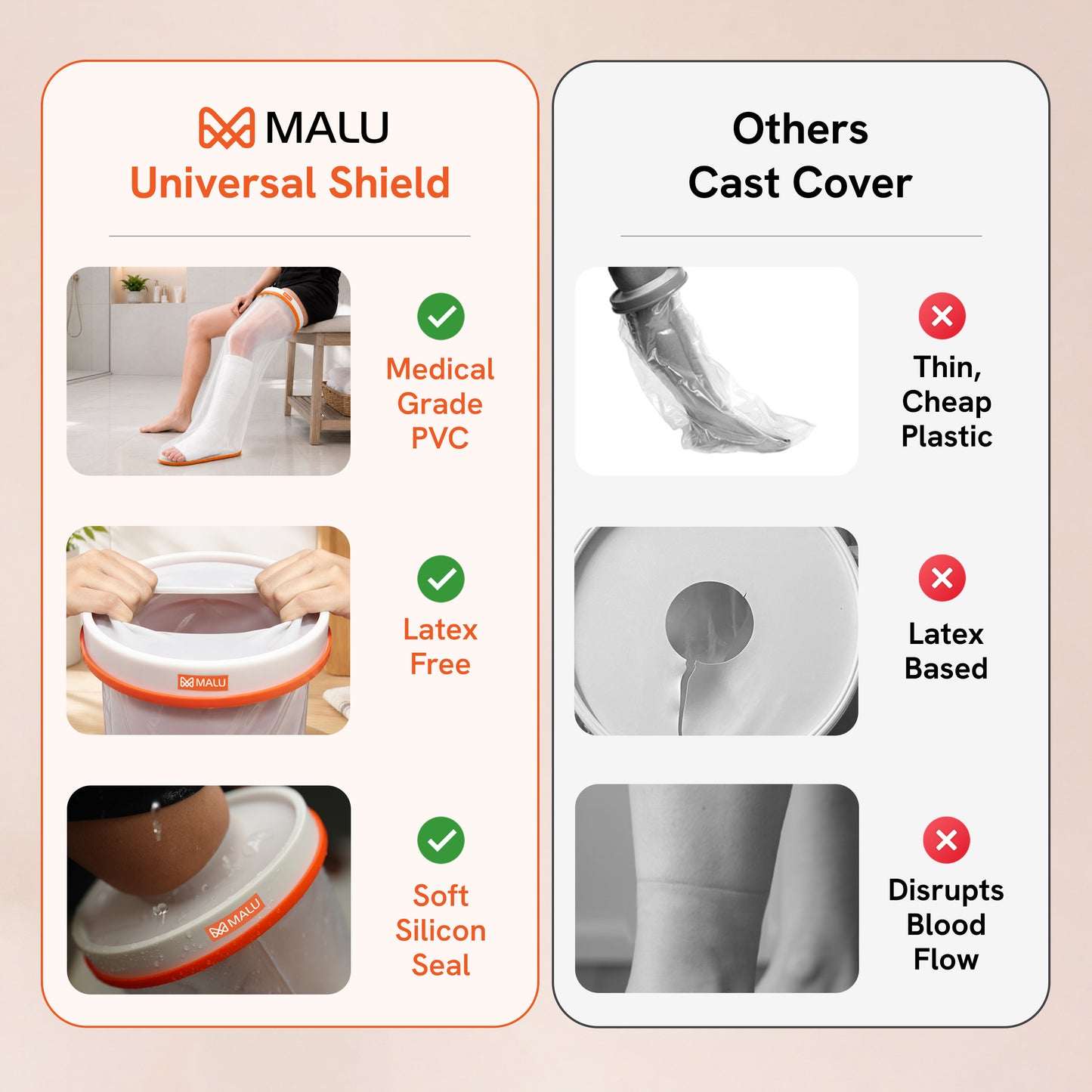 Adult Leg Antislip