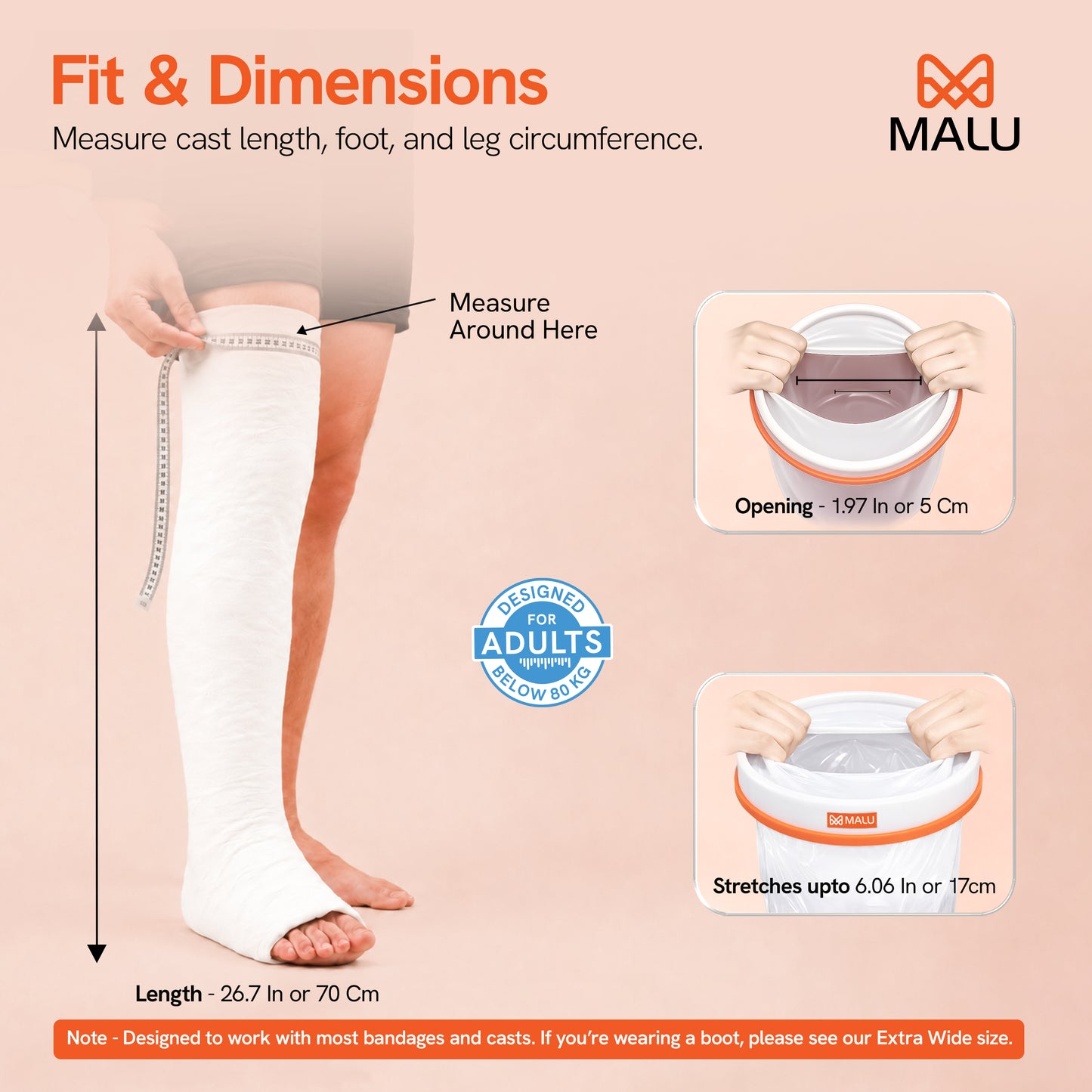 Adult Leg Antislip