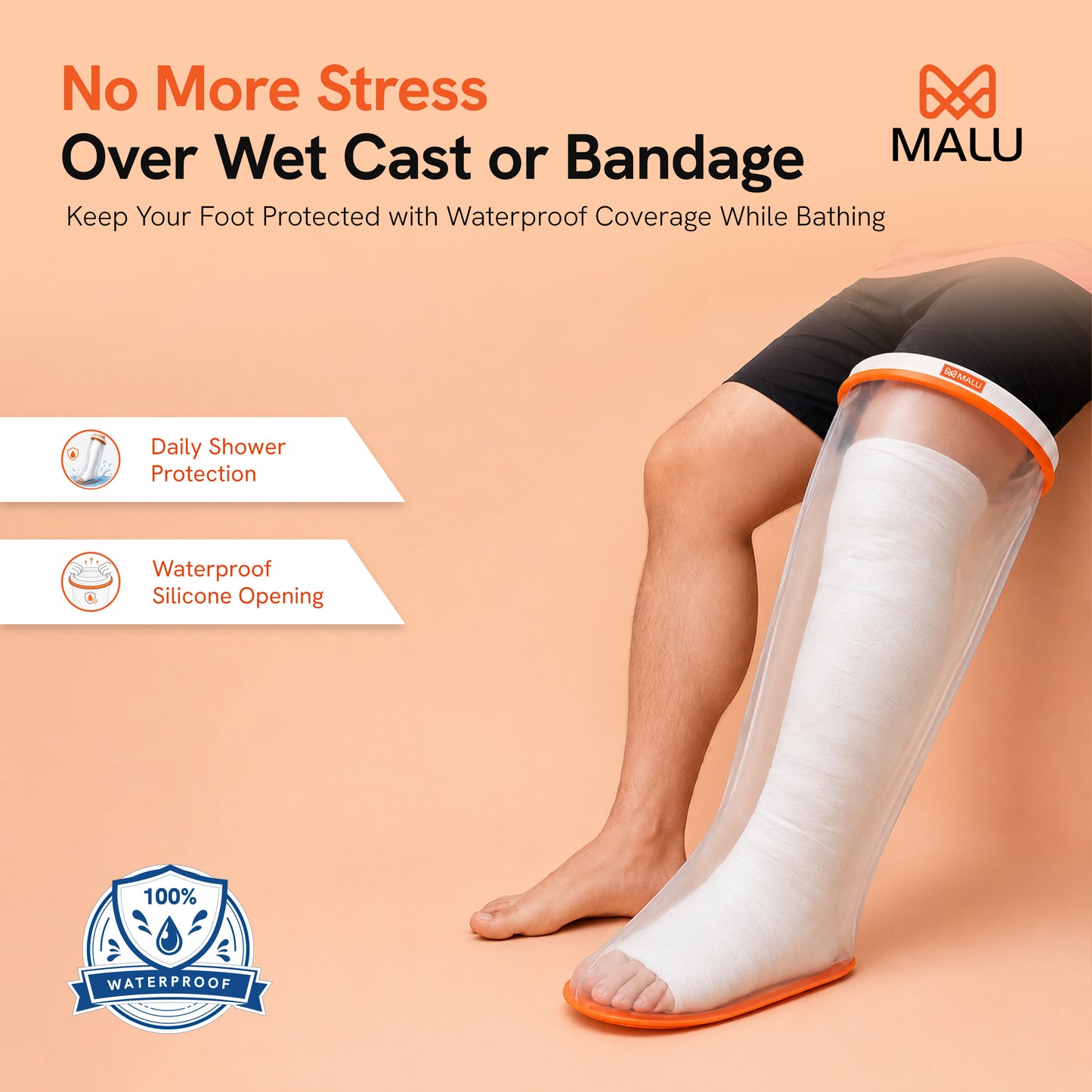 Adult Leg Large Antislip