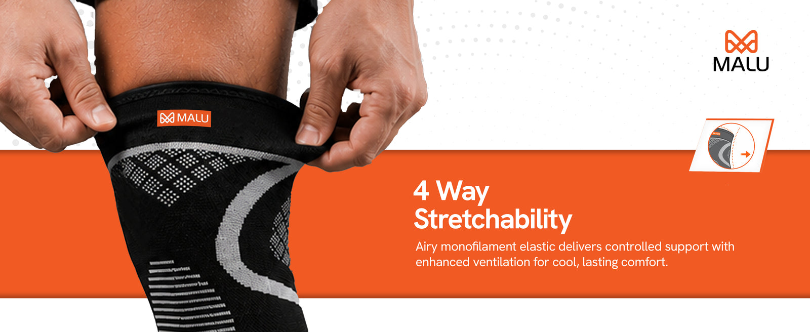 Knee Cap 3D (Black)