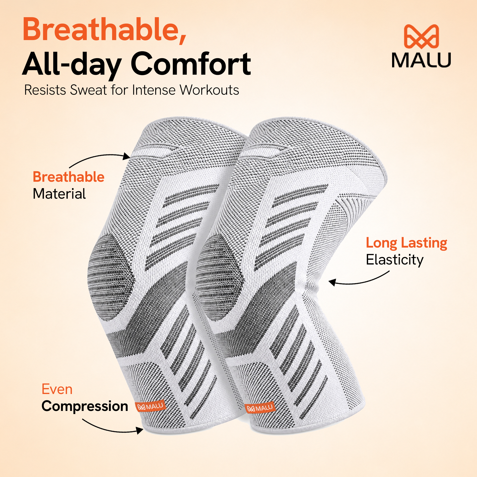 Knee Cap 3D (Grey)