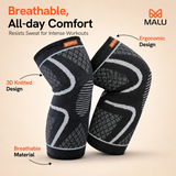Knee Cap 3D (Black) (8.1)