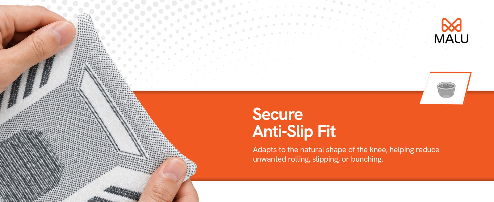 Knee Cap 3D (Grey)