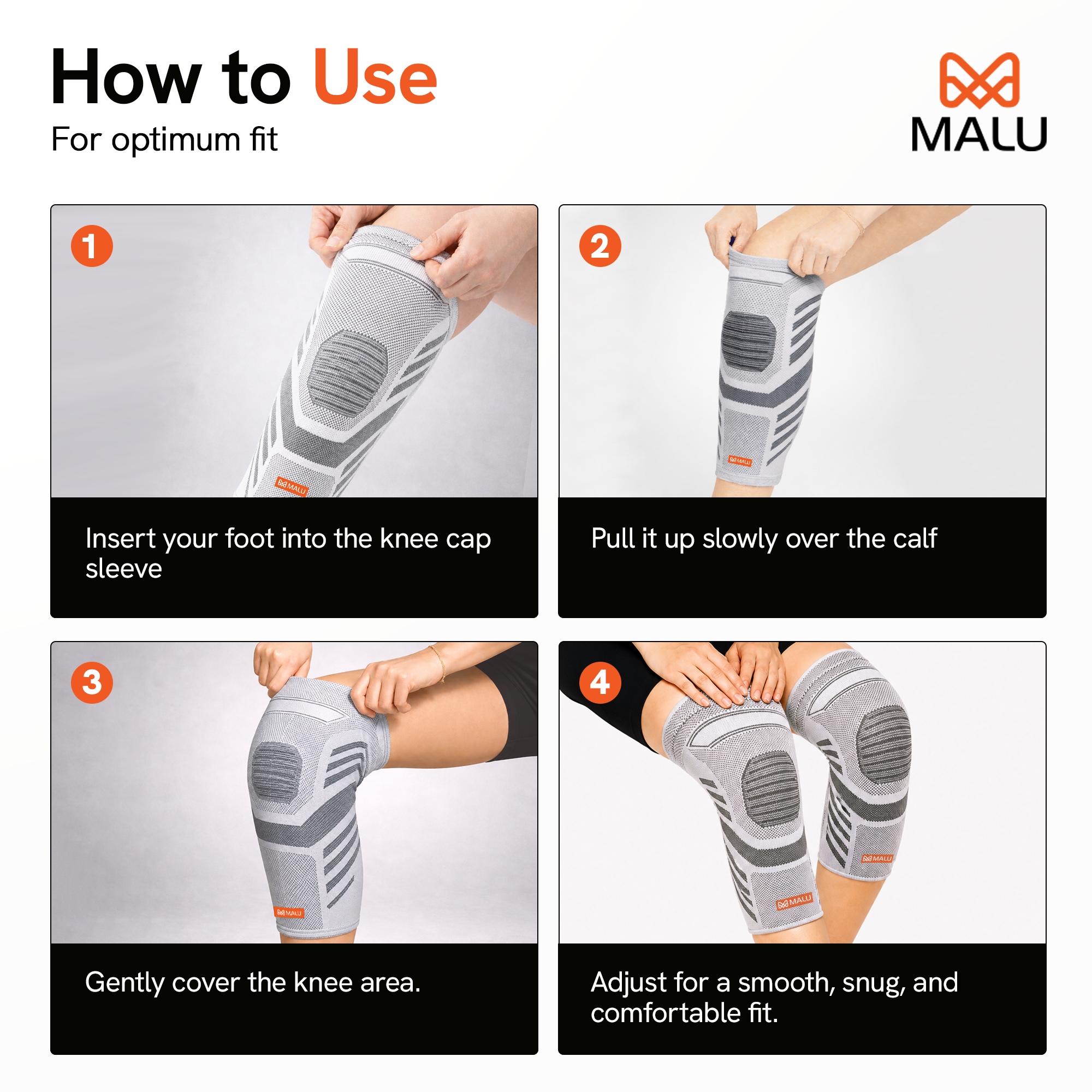 Knee Cap 3D (Grey)