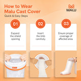 Cast Cover - Adult Leg anti-slip