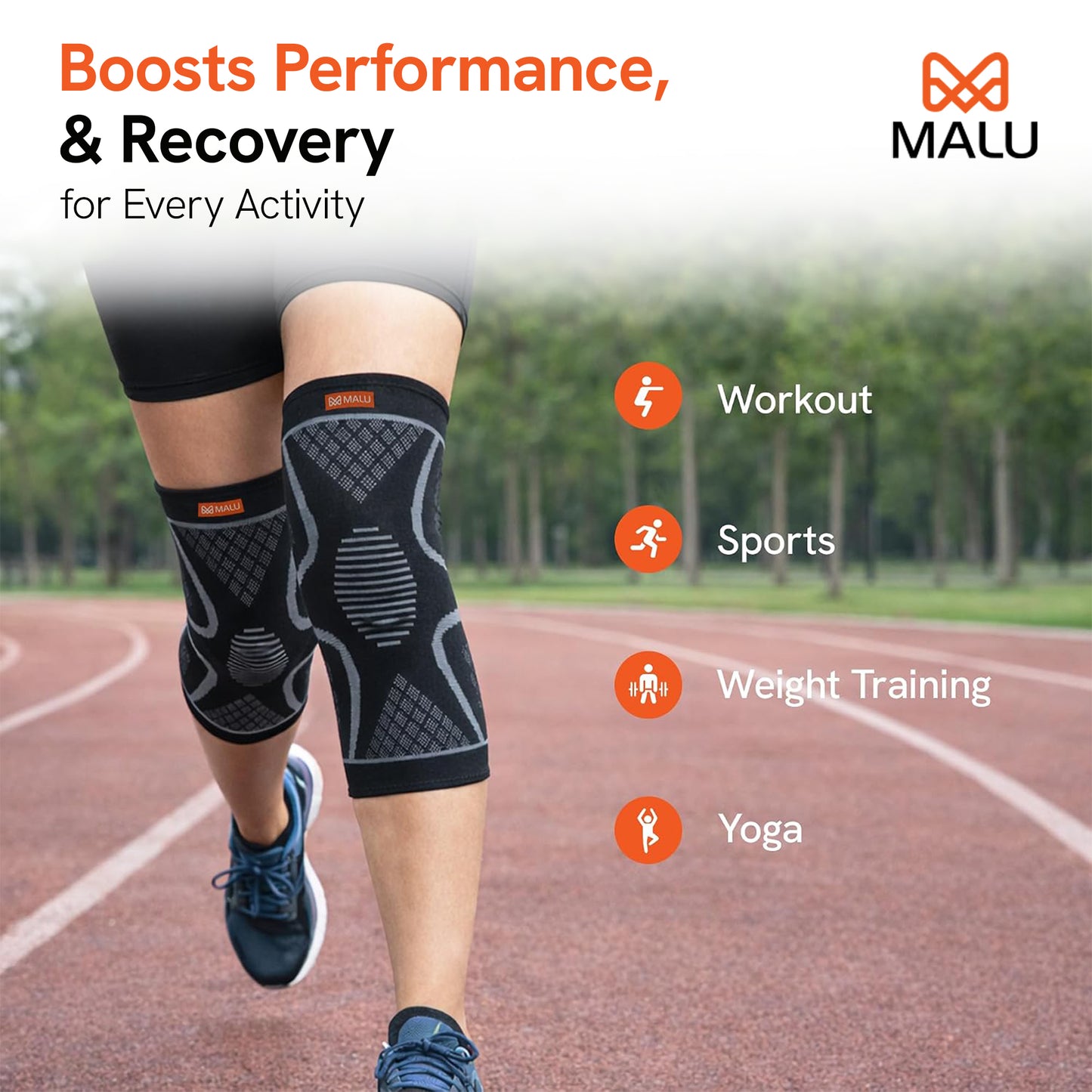 Knee Cap 3D (Black) (8.1)