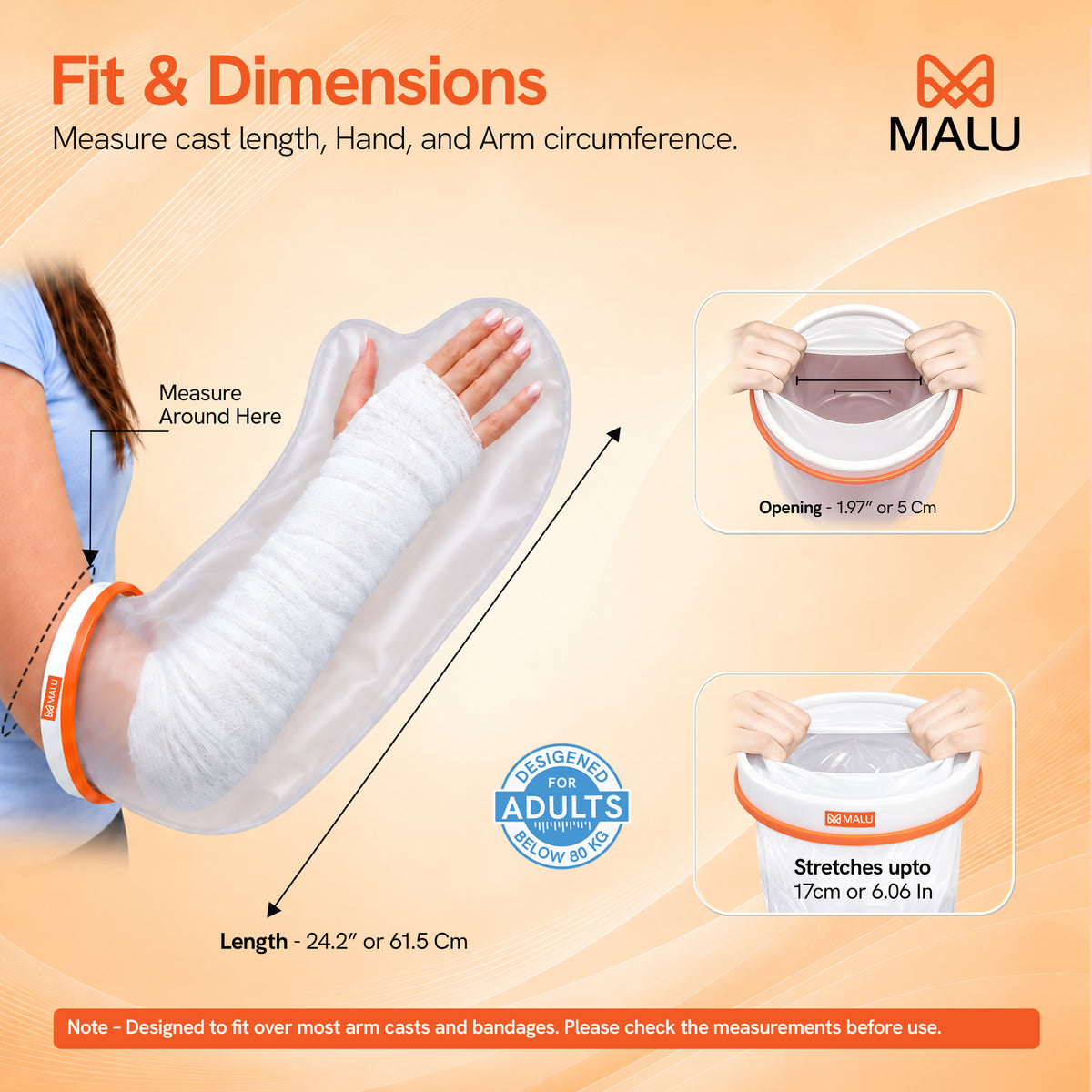 Cast Cover - Adult Arm