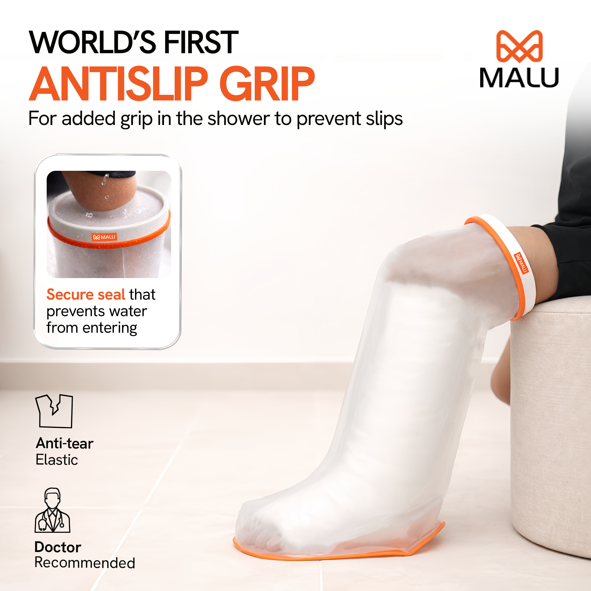 Universal Shield - Adult Leg Antislip