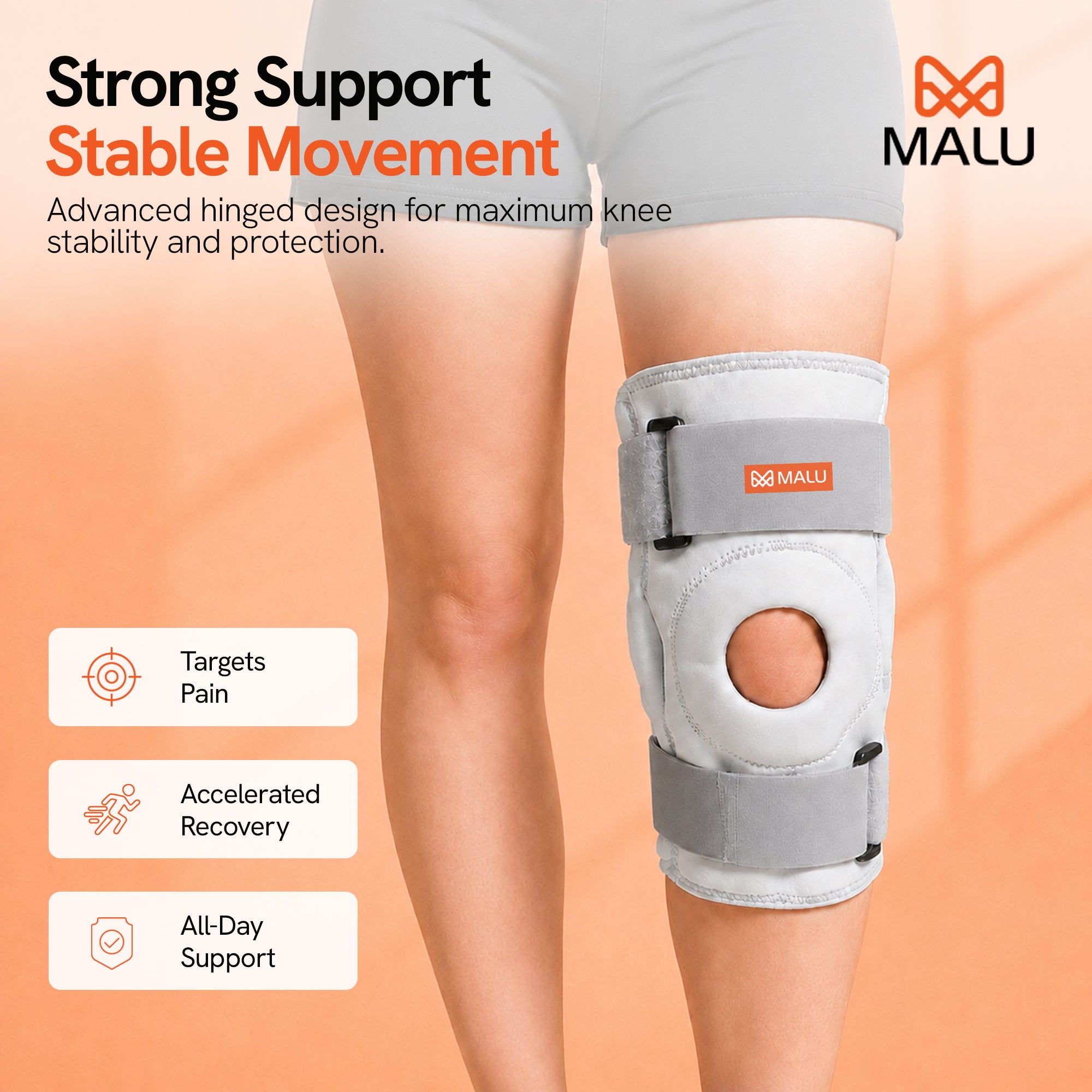 Hinged Knee Support