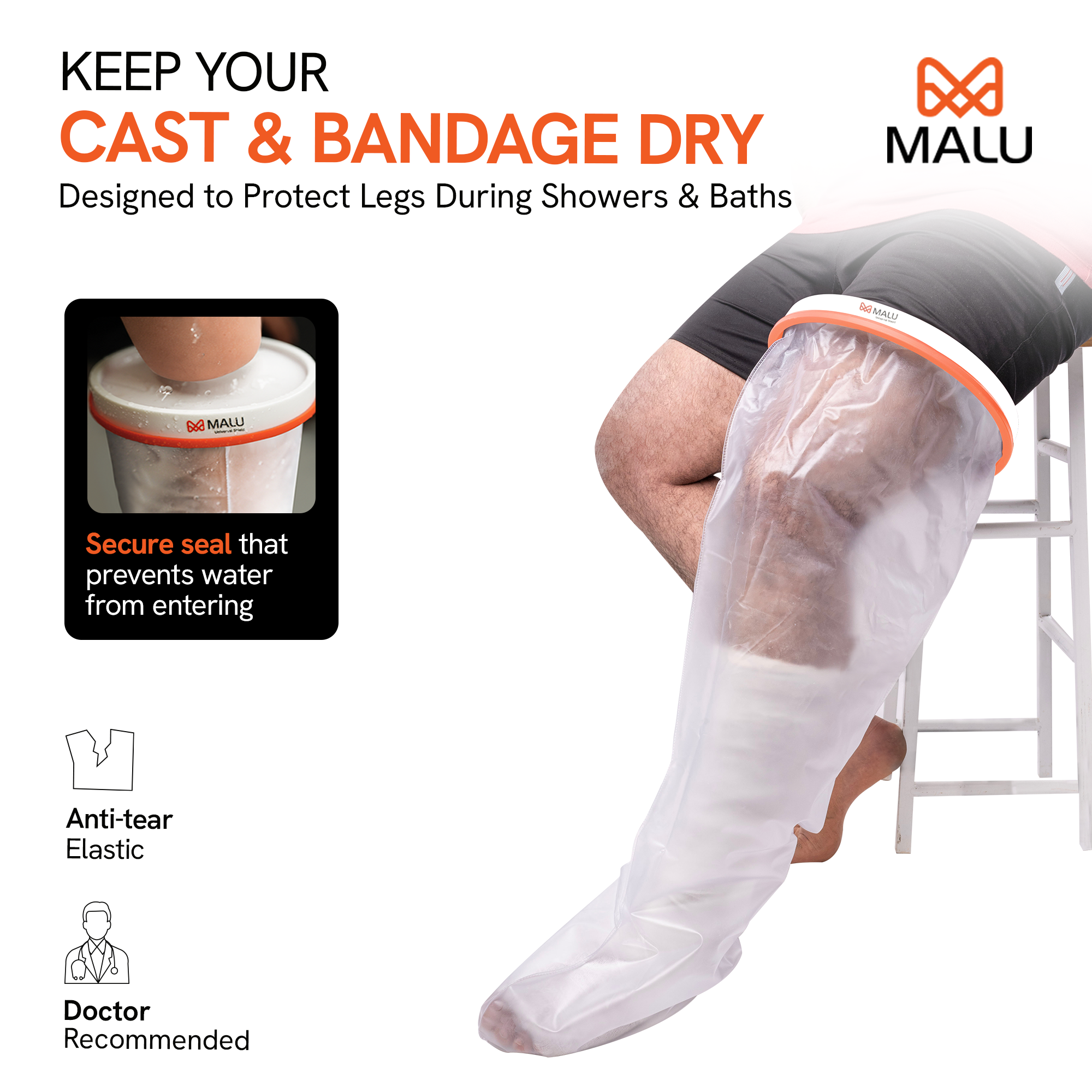 Universal Shield - Adult Leg Large
