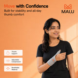 Ortho Wrist Brace with Thumb Support for Men & Women