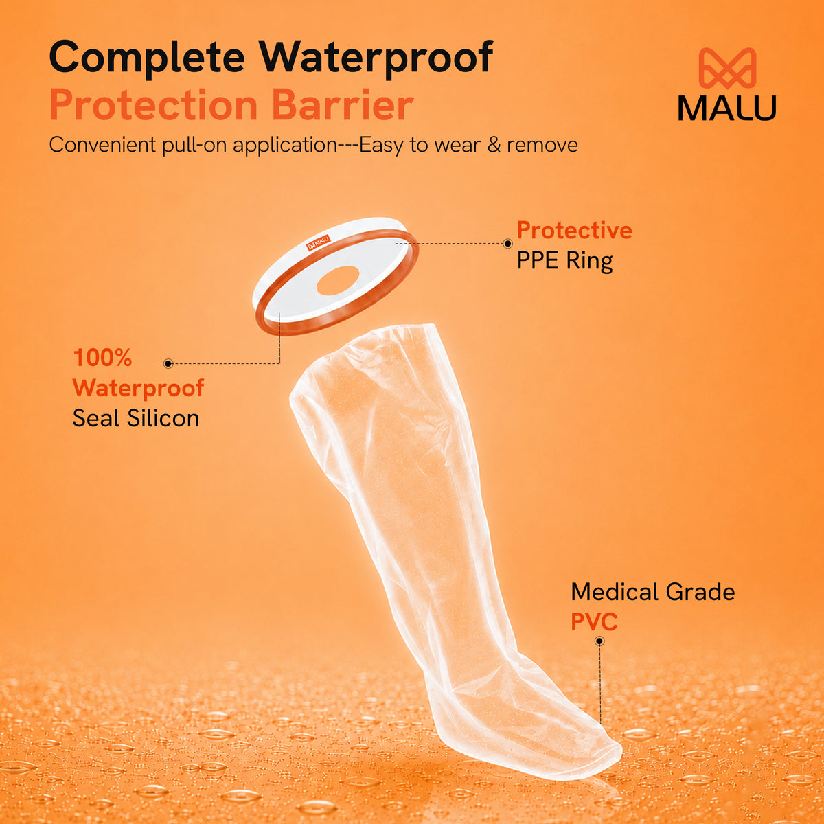 Cast Cover - Adult Leg Large