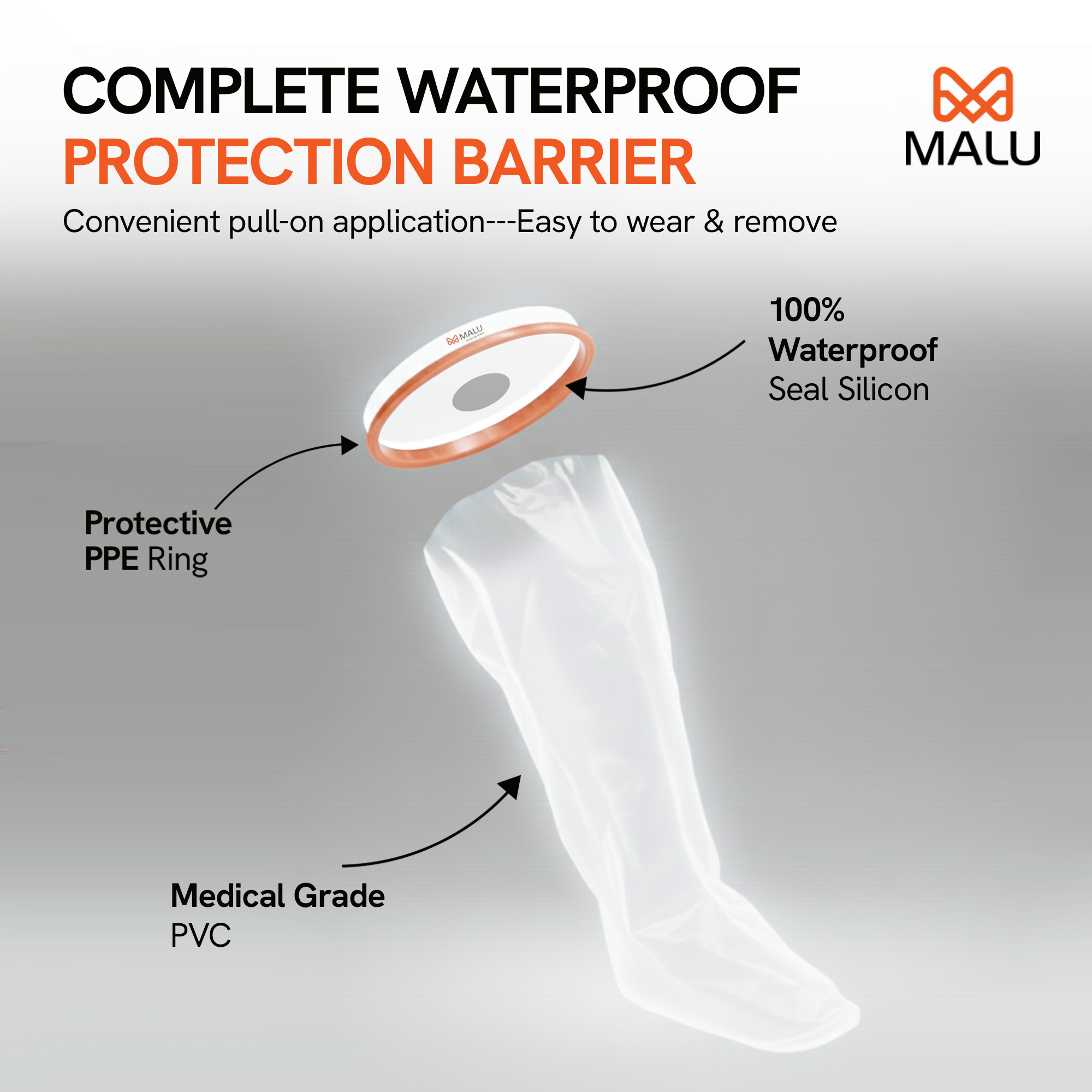 Universal Shield - Adult Leg Large