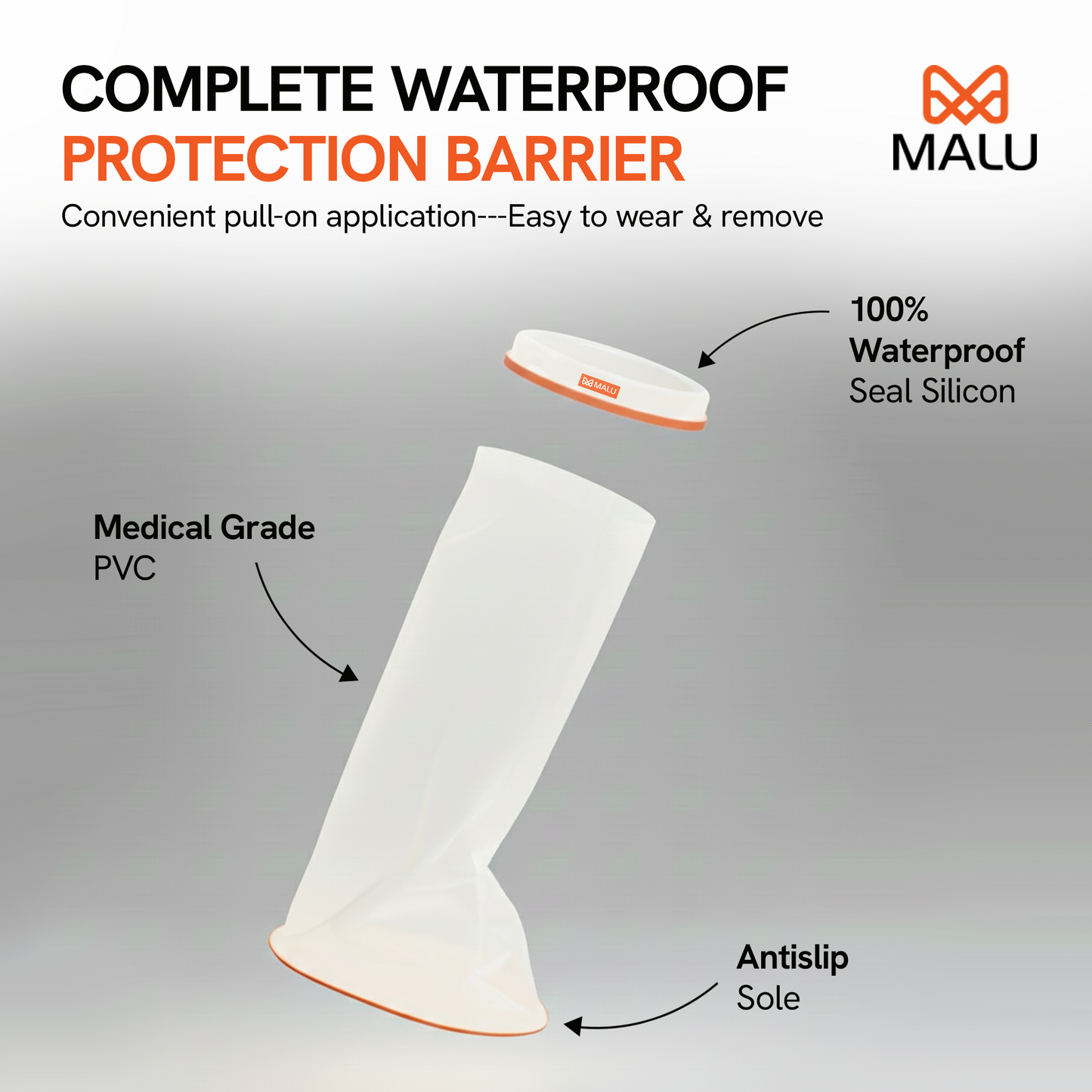 Universal Shield - Adult Leg Antislip