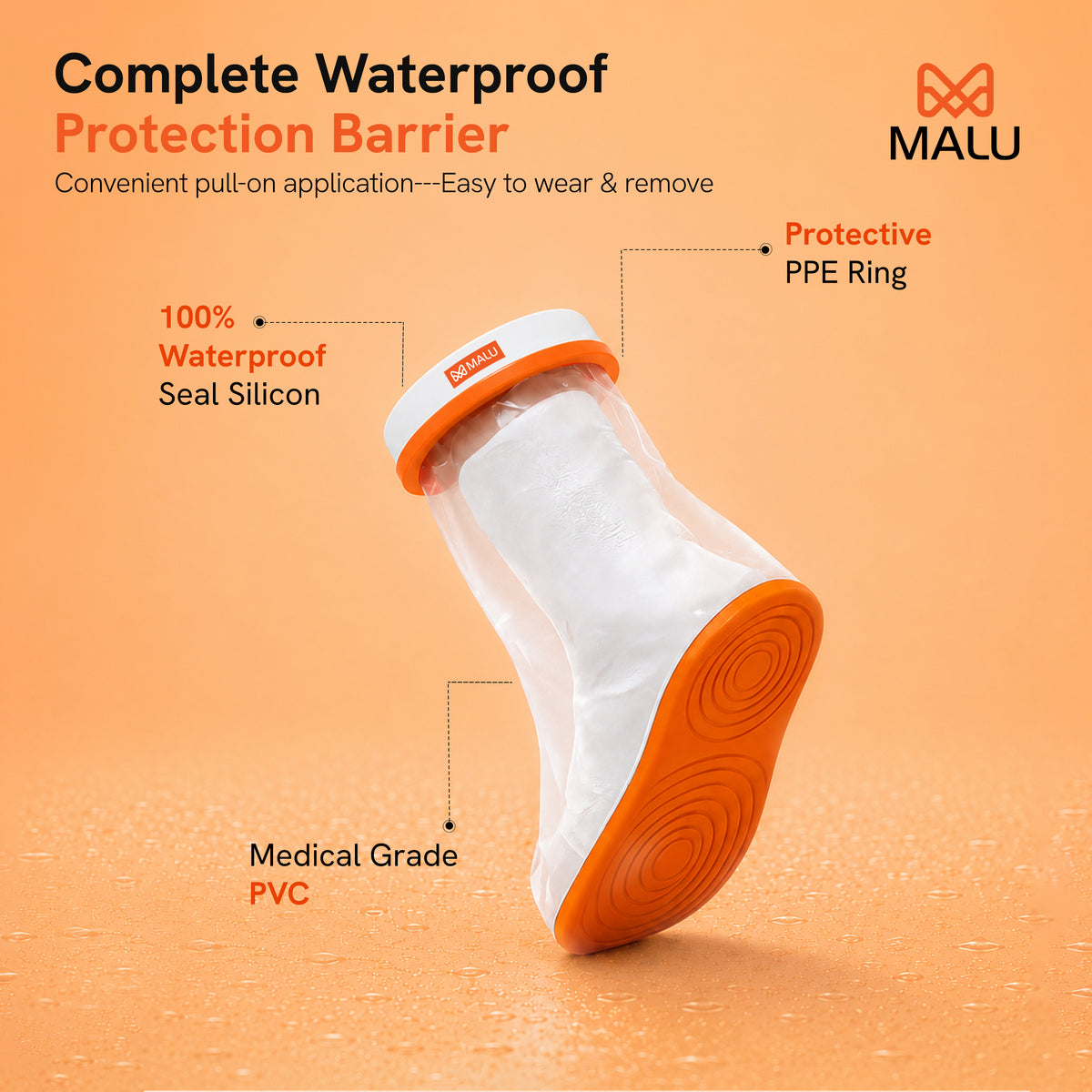 Cast Cover - Adult Foot anti-slip