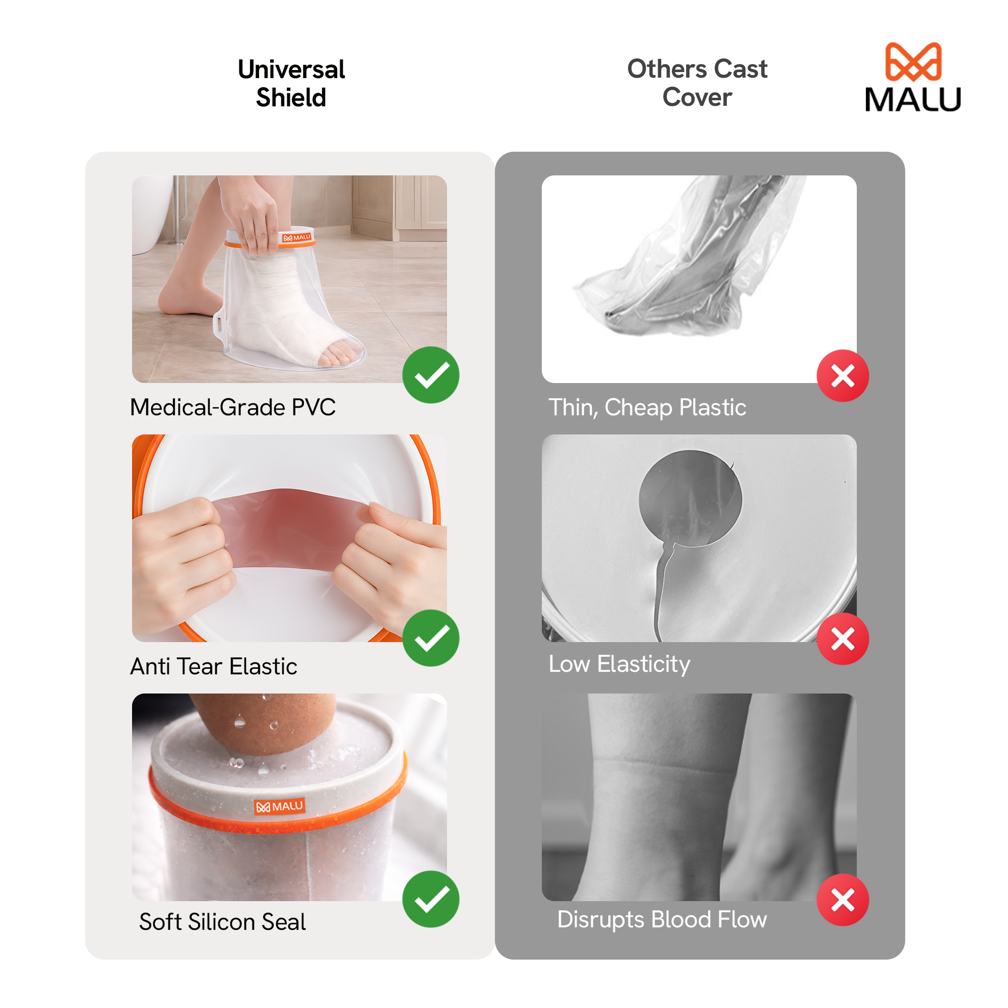 Universal Shield Kids - Foot