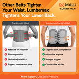 LUMBO-MAX- Lace pull LS Belt