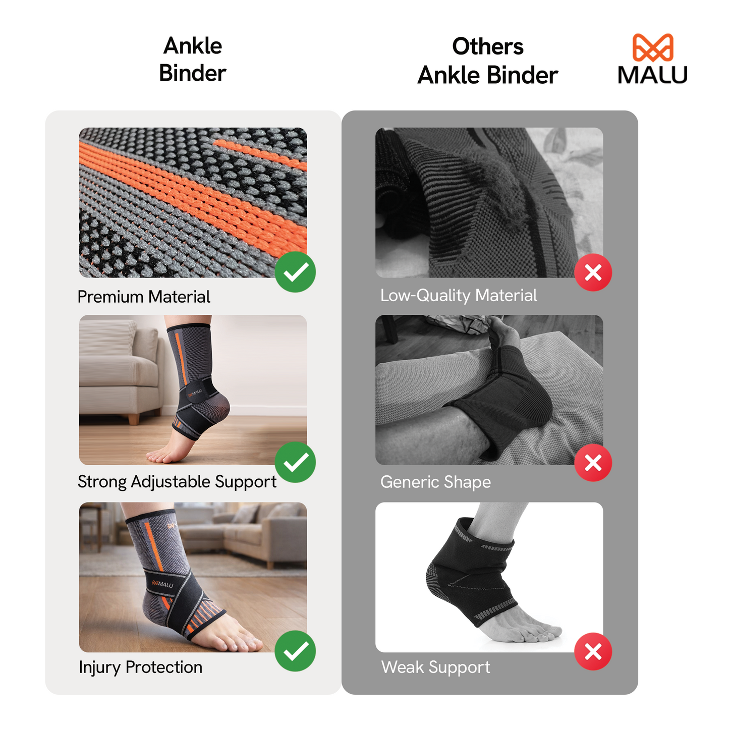 Ankle Binder Support