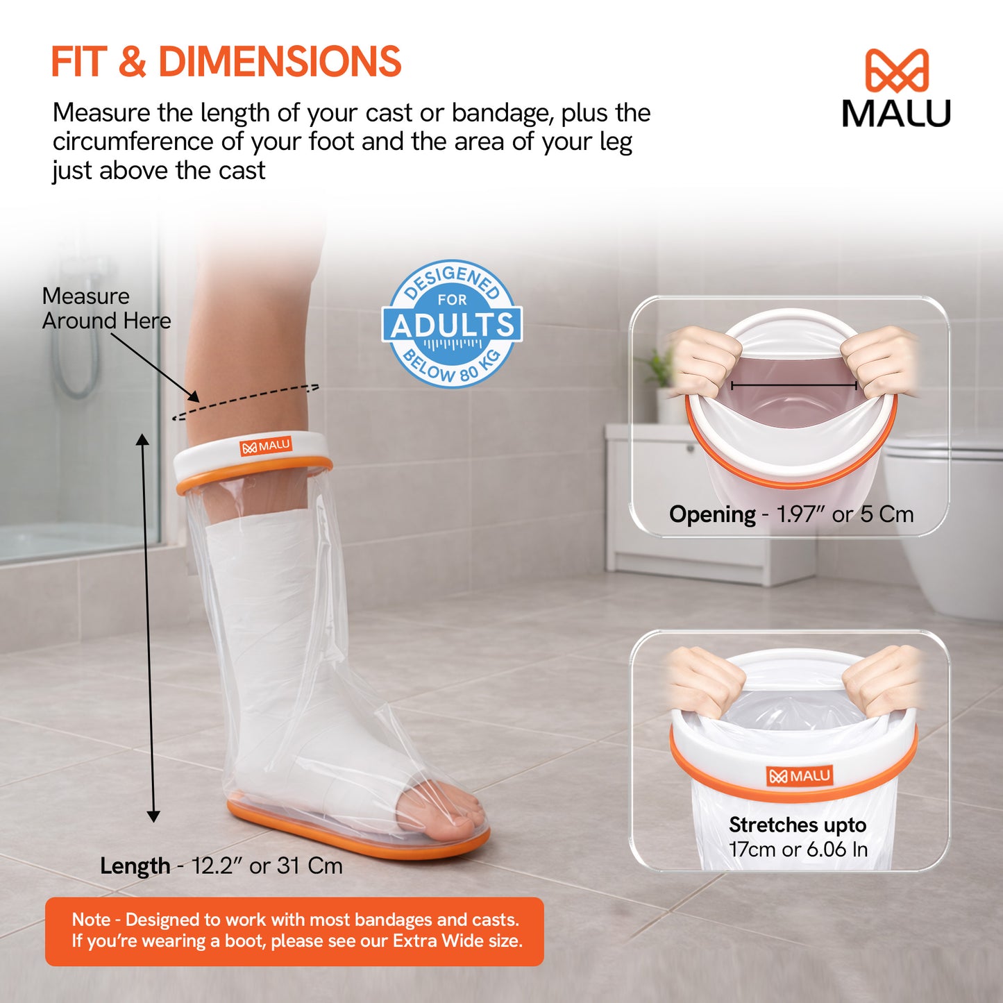 Universal Shield - Adult Foot Antislip