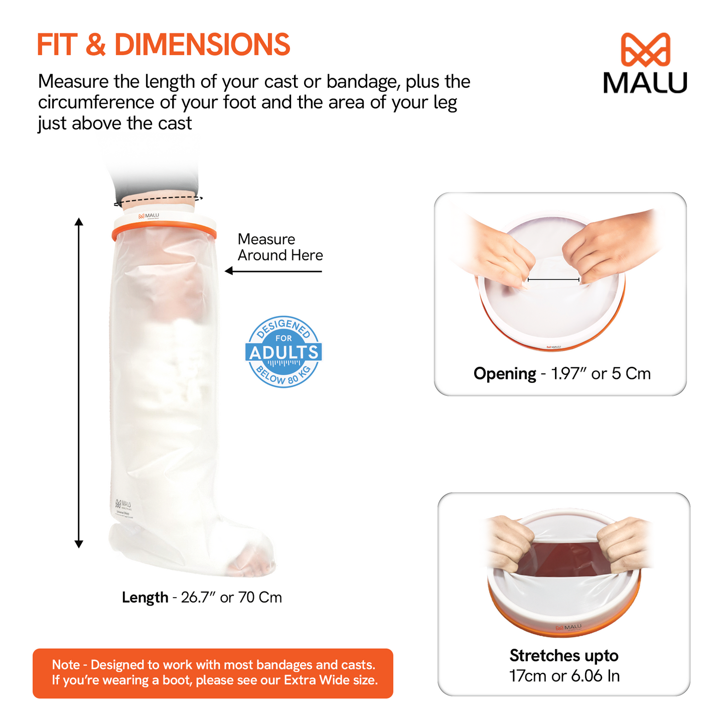 Universal Shield - Adult Leg