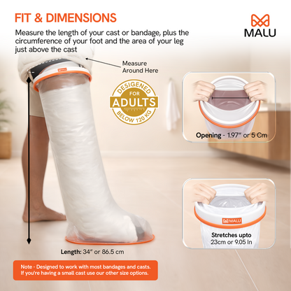Universal Shield - Adult Leg Large Antislip