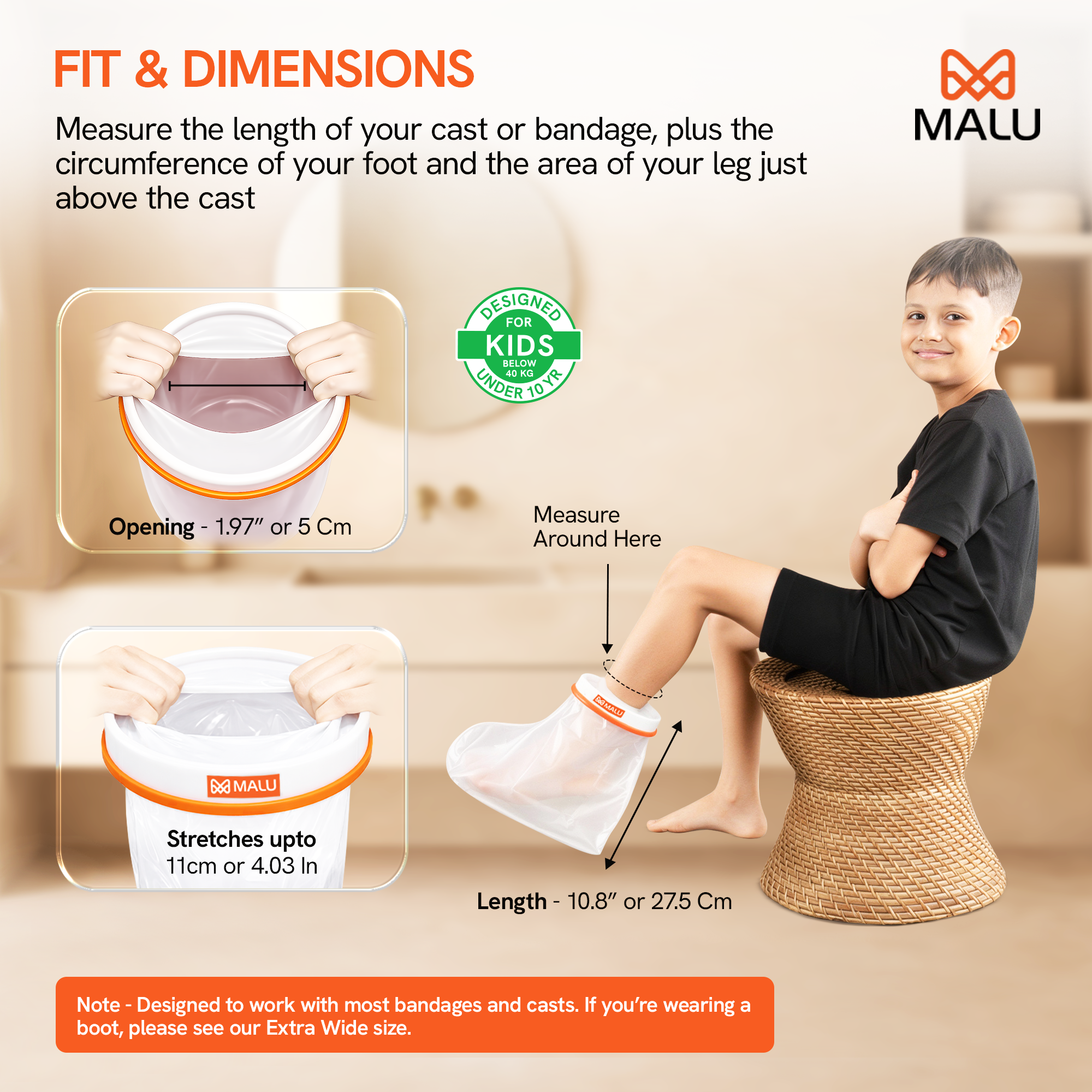 Universal Shield Kids - Foot