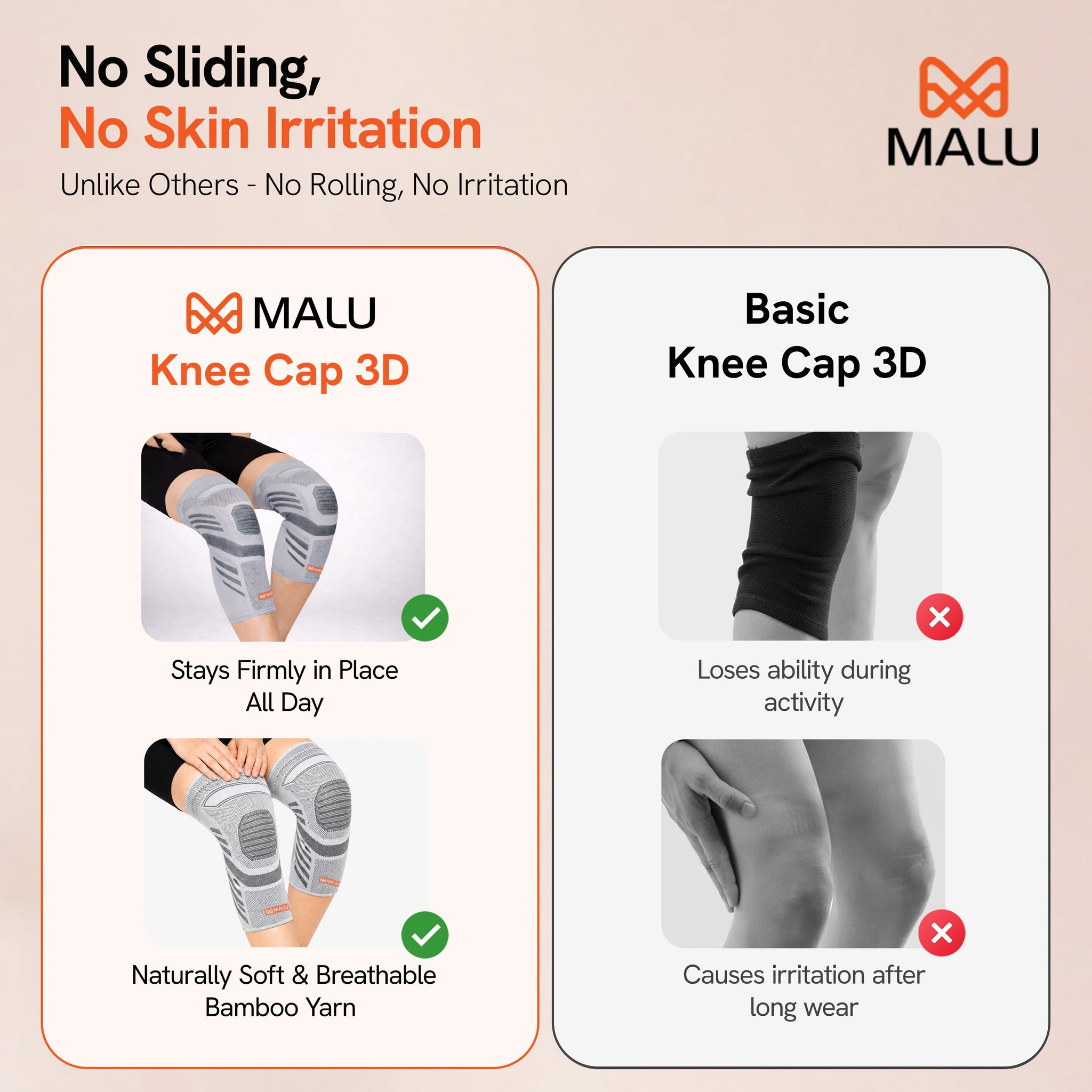 Knee Cap 3D (Grey)