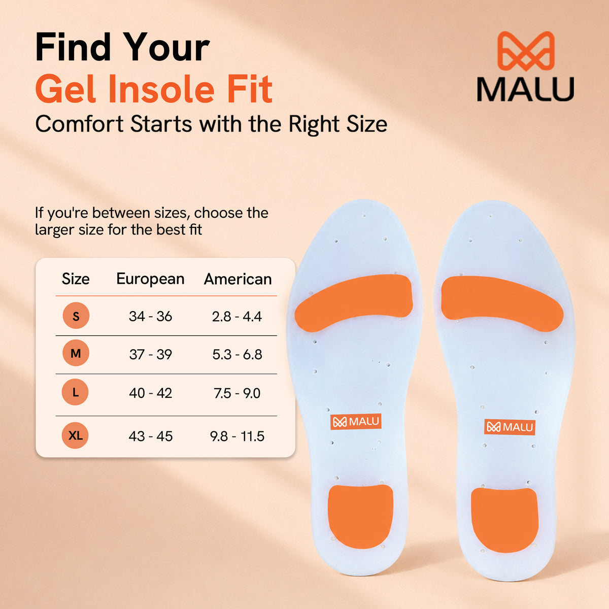 Silicone Gel Insoles for Shoes