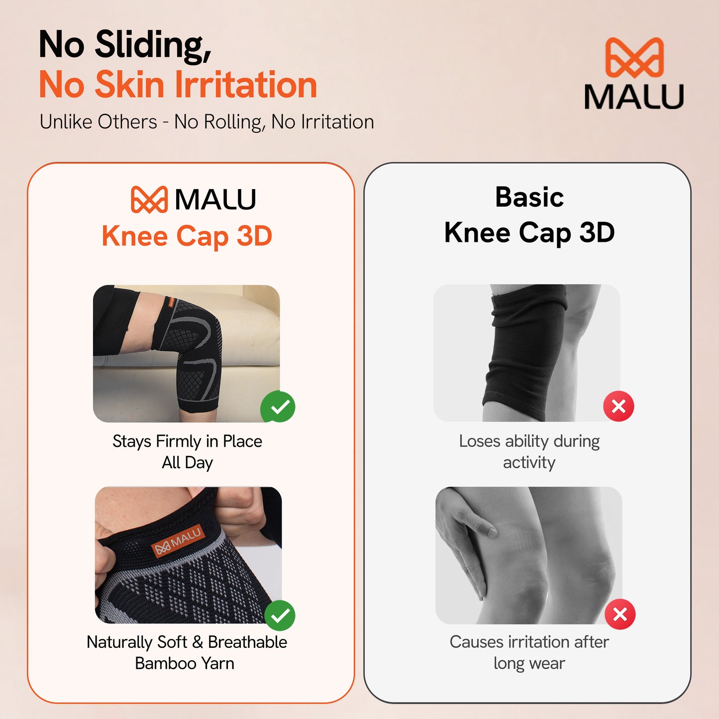 Knee Cap 3D (Black) (8.1)