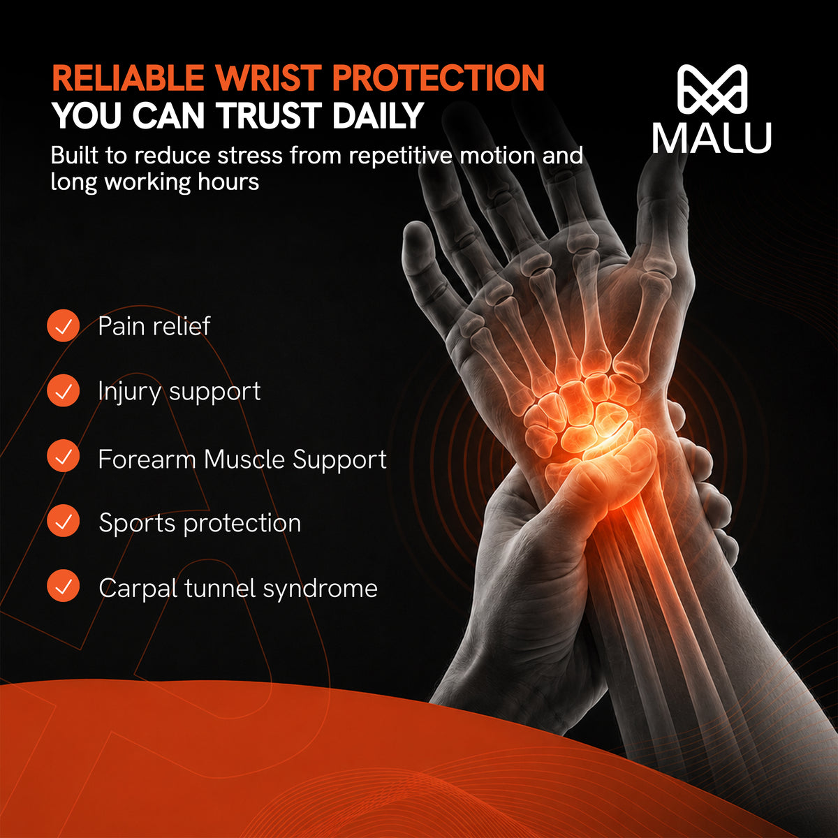 Adult Wrist & Forearm Splint
