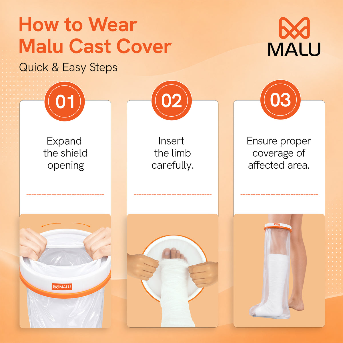 Cast Cover - Adult Leg