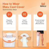 Cast Cover - Adult Leg Large