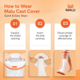 Cast Cover - Adult Leg anti-slip