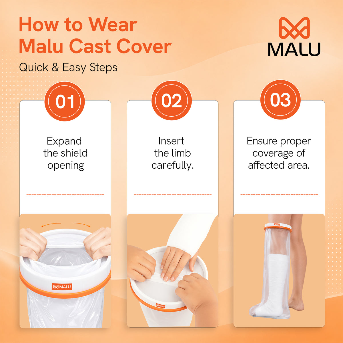 Cast Cover - Adult Leg