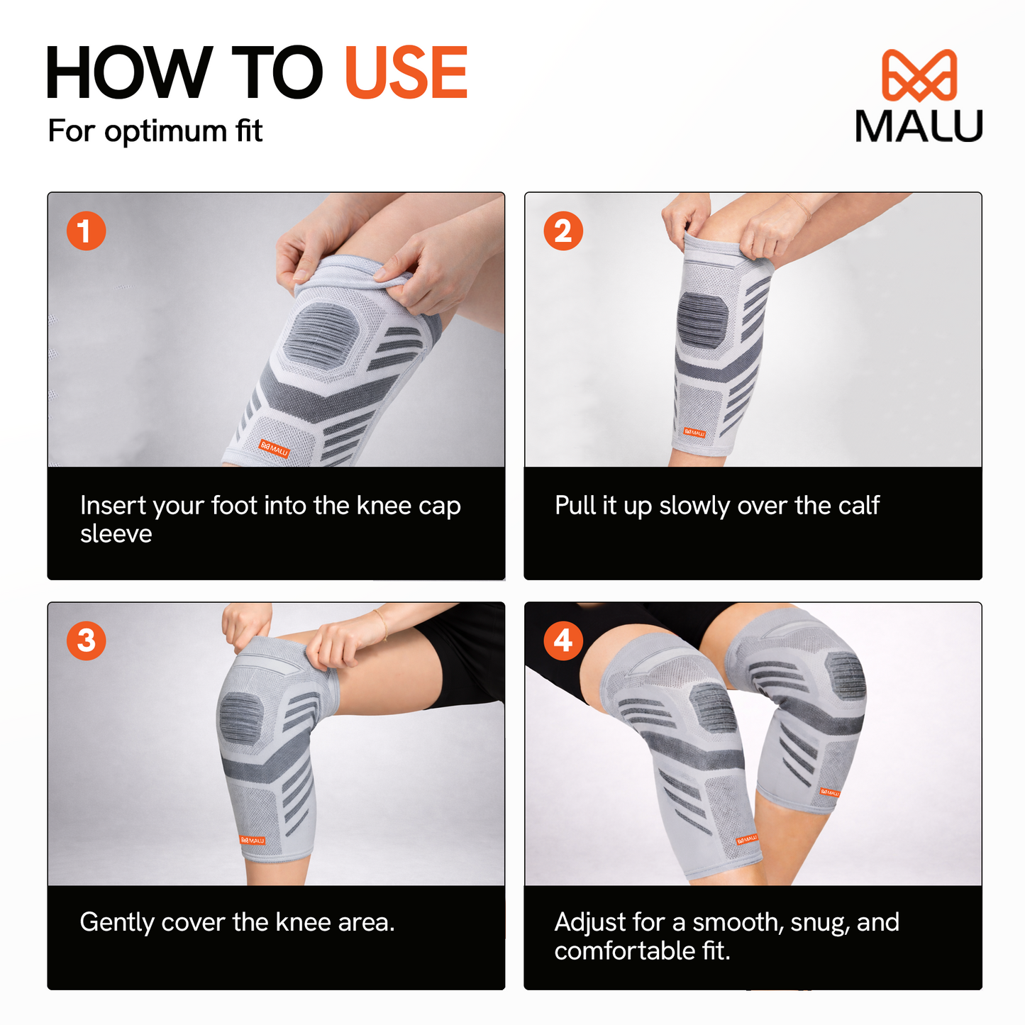 Knee Cap Grey