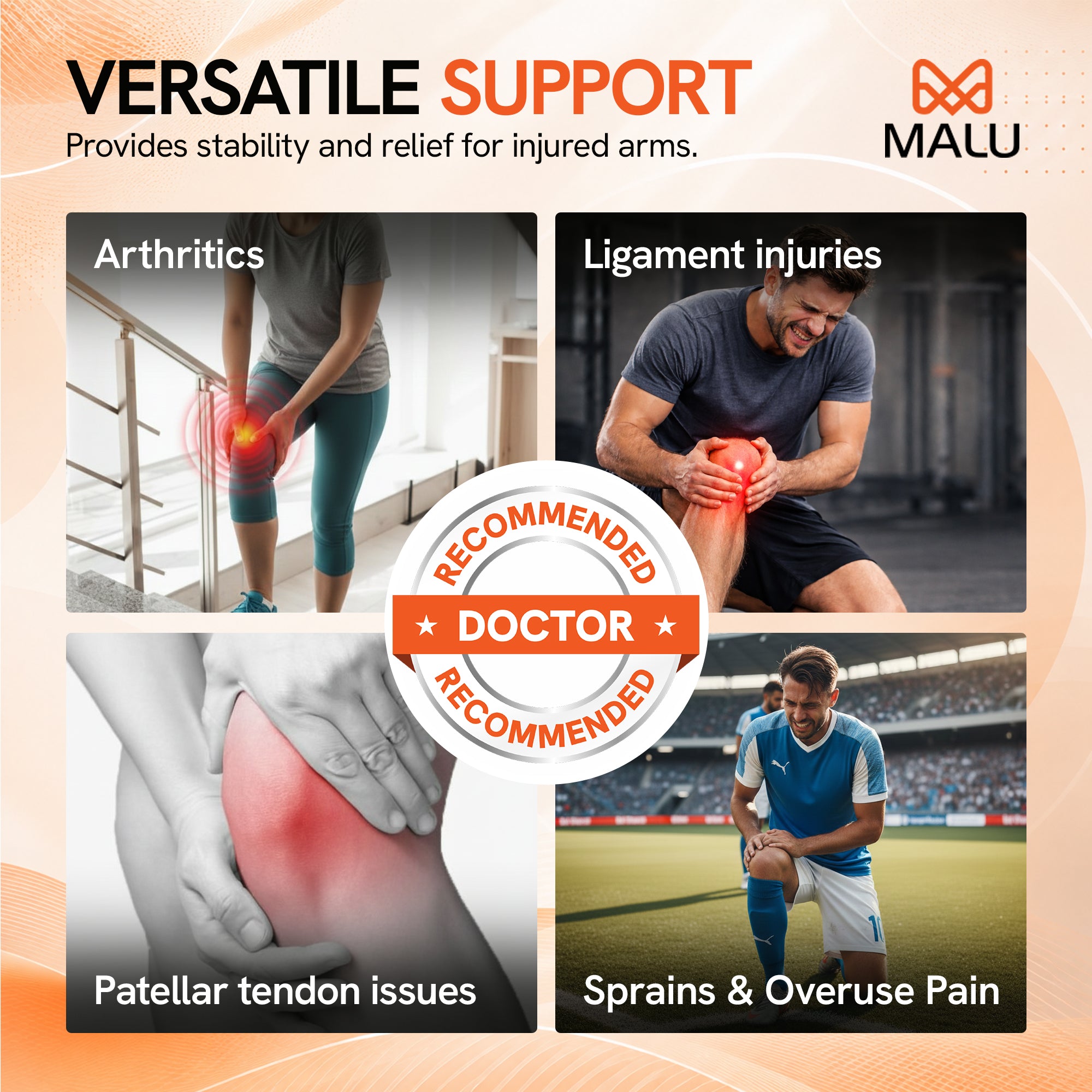 Hinged Knee Support